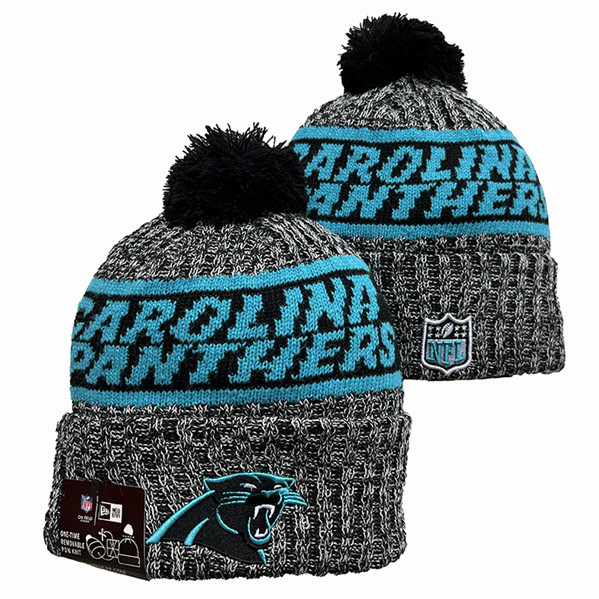 Carolina Panthers knit Hats 041